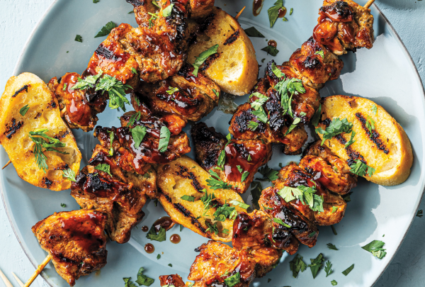 Puerto Rican Pork Skewers